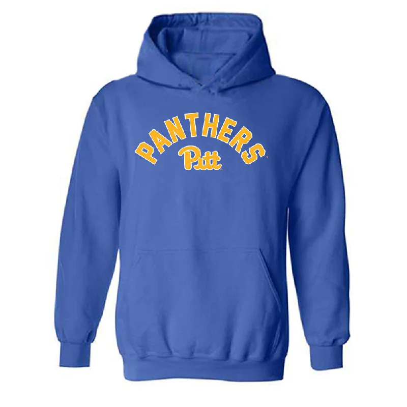 Pittsburgh - NCAA Women's Swimming & Diving : Jessica Strong - Generic Shersey Hooded Sweatshirt Hoodie with Hem Ribbing Snug Secure