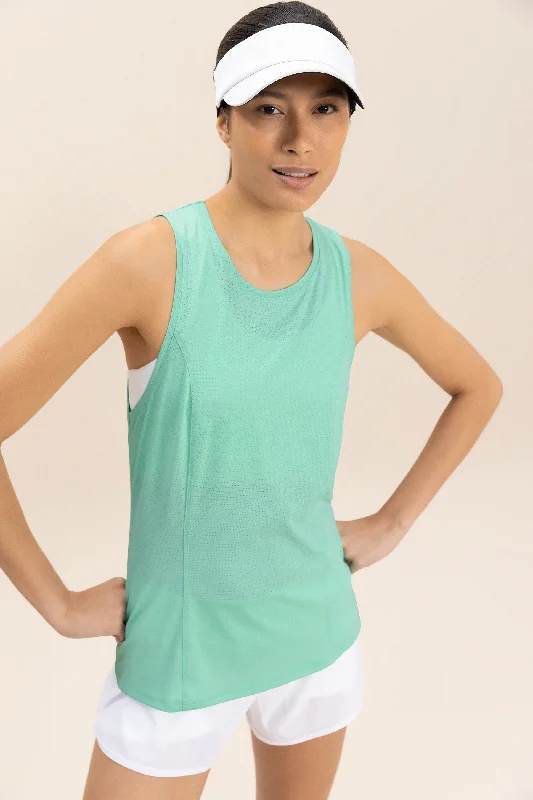 LIVE! Action Line Tank Top crew neck tank