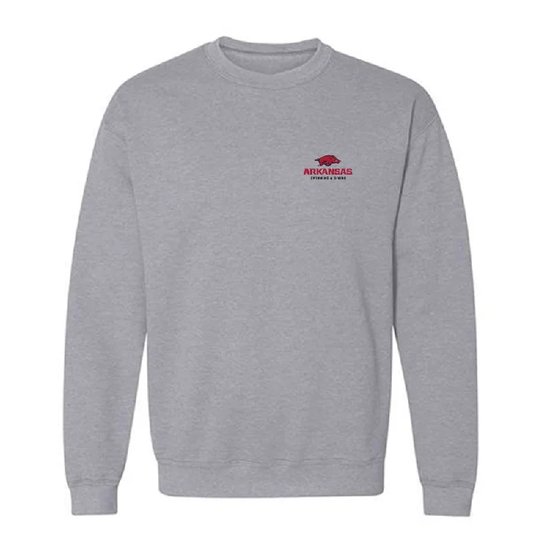 Arkansas - NCAA Women's Swimming & Diving : Holly Robinson - Crewneck Sweatshirt Hoodie Crop Top Short Trendy