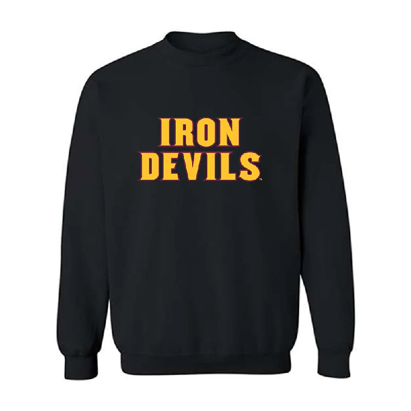 Arizona State - NCAA Women's Swimming & Diving : Ariel Beltran - Replica Shersey Crewneck Sweatshirt Hoodie with Hem Ribbing Snug Secure Arizona State - NCAA Women's Swimming & Diving : Ariel Beltran - Replica Shersey Crewneck Sweatshirt Hoodie with Hem Ribbing Snug Secure