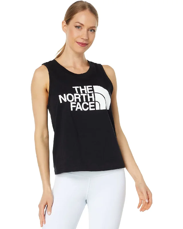 The North Face Women's Half Dome Tank TNF Black coral tank top