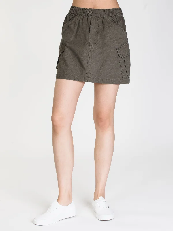 WOMENS HANNAH CARGO SKIRT - CLEARANCE mini skirt trendy