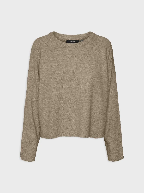 Γυναικεία μπλούζα πλεκτή VMJUPITER LS O-NECK PULLOVER BF 10309607 | 10309607 Asymmetrical Neck Pullover Γυναικεία μπλούζα πλεκτή VMJUPITER LS O-NECK PULLOVER BF 10309607 | 10309607 Asymmetrical Neck Pullover