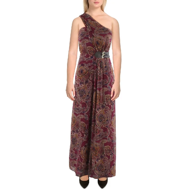 Womens Chiffon Paisley Evening Dress Tunics Modern contemporary