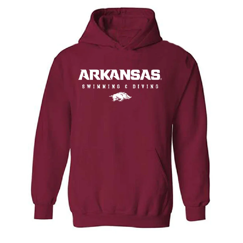Arkansas - NCAA Women's Swimming & Diving : Isabella Cothern - Classic Shersey Hooded Sweatshirt Hoodie with Sequins Glamorous Eye-catching Arkansas - NCAA Women's Swimming & Diving : Isabella Cothern - Classic Shersey Hooded Sweatshirt Hoodie with Sequins Glamorous Eye-catching