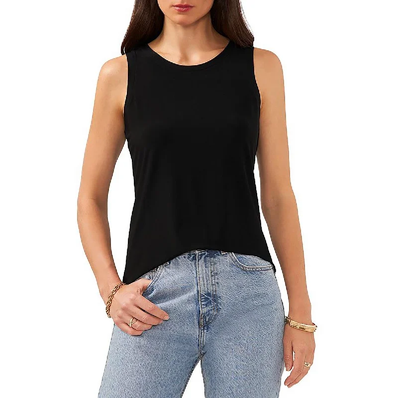 Womens Split Side Tank Shell ribbed tank top