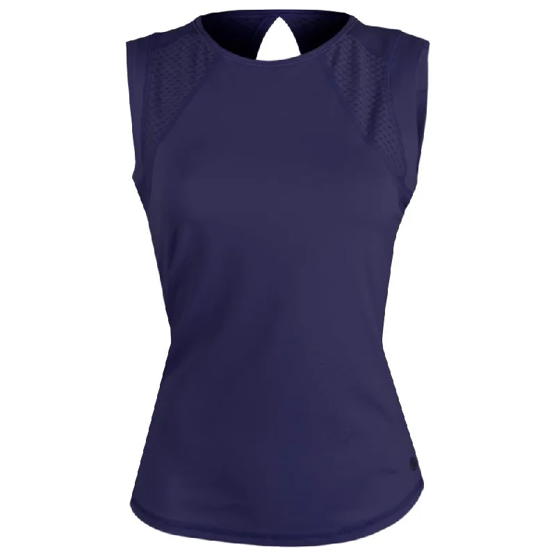 Lija Women's Holiday Power Tank - Eggplant sage tank top