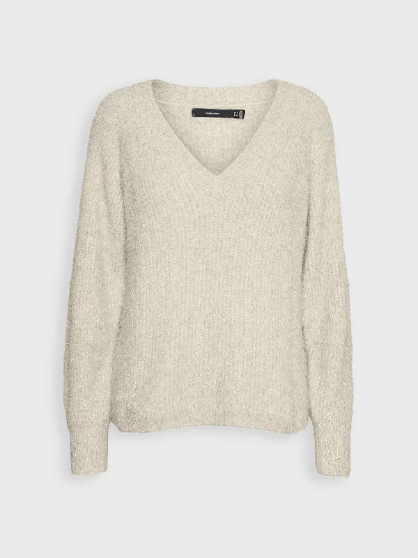 Γυναικεία μπλούζα πλεκτή VMNERA LS V-NECK PULLOVER BOO 10310874 | 10310874 Chunky Knit Pullover Γυναικεία μπλούζα πλεκτή VMNERA LS V-NECK PULLOVER BOO 10310874 | 10310874 Chunky Knit Pullover