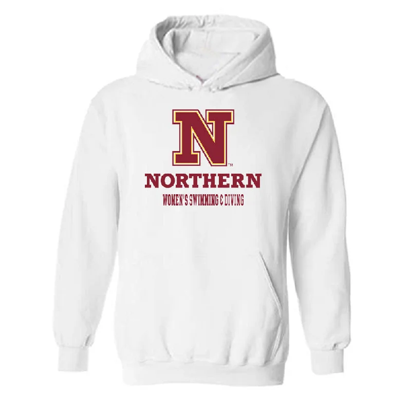 NSU - NCAA Women's Swimming & Diving : Sidney Masgras - Hooded Sweatshirt Hoodie with Raw Hem Edgy Unfinished NSU - NCAA Women's Swimming & Diving : Sidney Masgras - Hooded Sweatshirt Hoodie with Raw Hem Edgy Unfinished