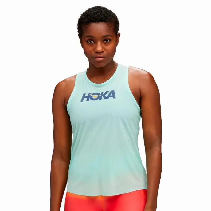 HOKA PERFORMANCE RUN TANK MUJER soft tank top