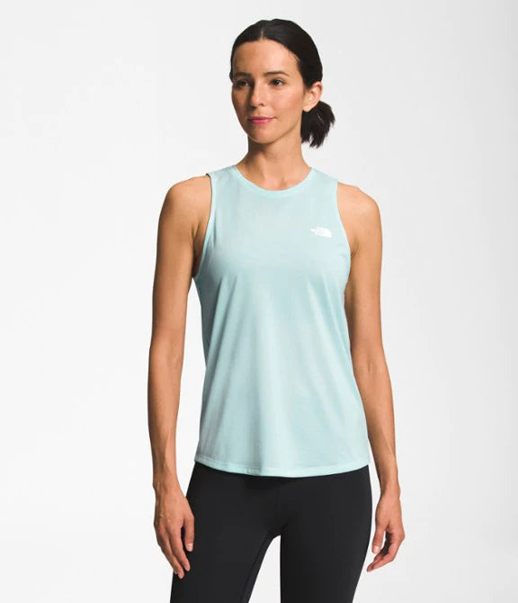 The North Face Women's Elevation Tank Skylight Blue bronze tank top