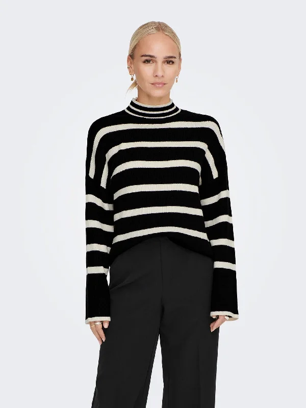 Γυναικεία μπλούζα πλεκτή ONLIBI L/S HIGHNECK PULLOVER 15259096 | 15259096 Port Neck Pullover Γυναικεία μπλούζα πλεκτή ONLIBI L/S HIGHNECK PULLOVER 15259096 | 15259096 Port Neck Pullover