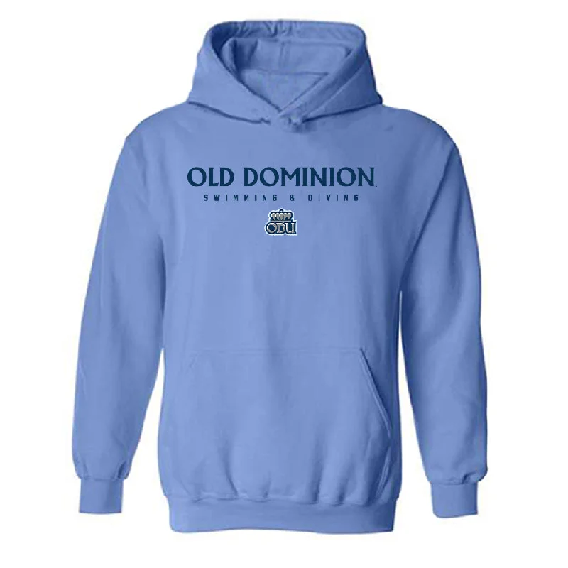 Old Dominion - NCAA Women's Swimming & Diving : Anna Eberle - Classic Shersey Hooded Sweatshirt Hoodie with Rhinestones Sparkly Elegant Old Dominion - NCAA Women's Swimming & Diving : Anna Eberle - Classic Shersey Hooded Sweatshirt Hoodie with Rhinestones Sparkly Elegant