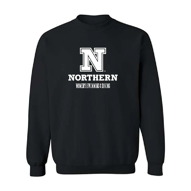 NSU - NCAA Women's Swimming & Diving : Hilary Sonnabend - Classic Shersey Crewneck Sweatshirt Hoodie with Set-In Sleeves Structured Classic NSU - NCAA Women's Swimming & Diving : Hilary Sonnabend - Classic Shersey Crewneck Sweatshirt Hoodie with Set-In Sleeves Structured Classic