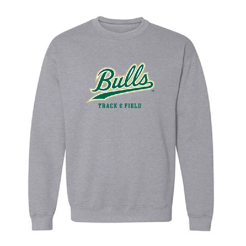 USF - NCAA Women's Track & Field : Tristen Evatt - Classic Fashion Shersey Crewneck Sweatshirt Hoodie with Longline Fit Extended Stylish