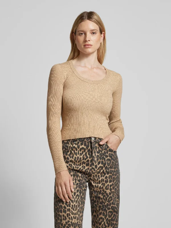 Γυναικεία μπλούζα πλεκτή VMGOLD RIB LS U-NECK PULLOVER GA 10309467 | 10309467 Solo Sleeve Pullover Γυναικεία μπλούζα πλεκτή VMGOLD RIB LS U-NECK PULLOVER GA 10309467 | 10309467 Solo Sleeve Pullover
