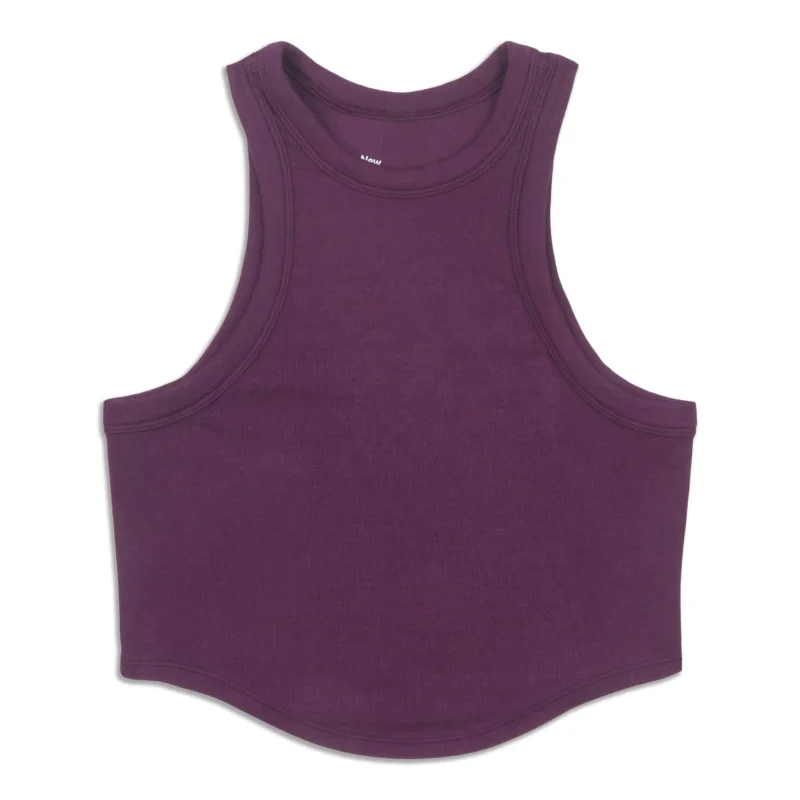 Hold Tight Cropped Tank Top - Resale bright tank top