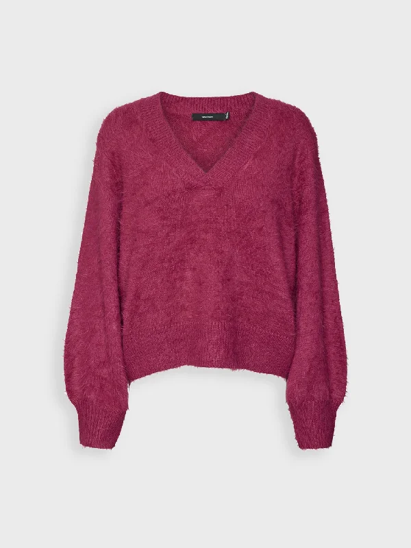 Γυναικεία μπλούζα πλεκτή VMPOILU LS V-NECK PULLOVER FR 10316272 | 10316272 Turtleneck Warm Pullover Γυναικεία μπλούζα πλεκτή VMPOILU LS V-NECK PULLOVER FR 10316272 | 10316272 Turtleneck Warm Pullover