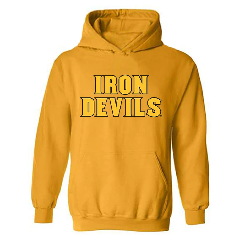 Arizona State - NCAA Women's Swimming & Diving : Ariel Beltran - Replica Shersey Hooded Sweatshirt Hoodie with Hem Detail Decorative Unique Arizona State - NCAA Women's Swimming & Diving : Ariel Beltran - Replica Shersey Hooded Sweatshirt Hoodie with Hem Detail Decorative Unique