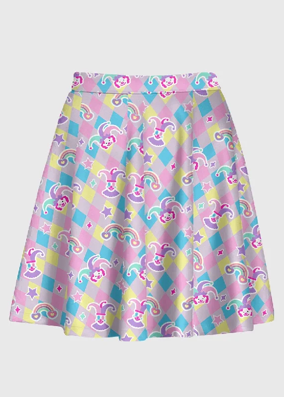 Clown Kei Pastel Skirt chiffon skirt floaty