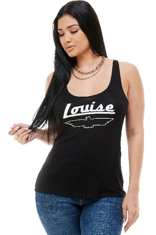 THELMA AND LOUISE, ~LOUISE TANK TOP sequin tank top