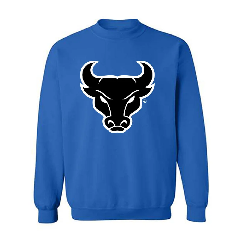 Buffalo - NCAA Women's Swimming & Diving : Maggie Meyers - Crewneck Sweatshirt Hoodie with Rolled Sleeves Casual Relaxed Buffalo - NCAA Women's Swimming & Diving : Maggie Meyers - Crewneck Sweatshirt Hoodie with Rolled Sleeves Casual Relaxed