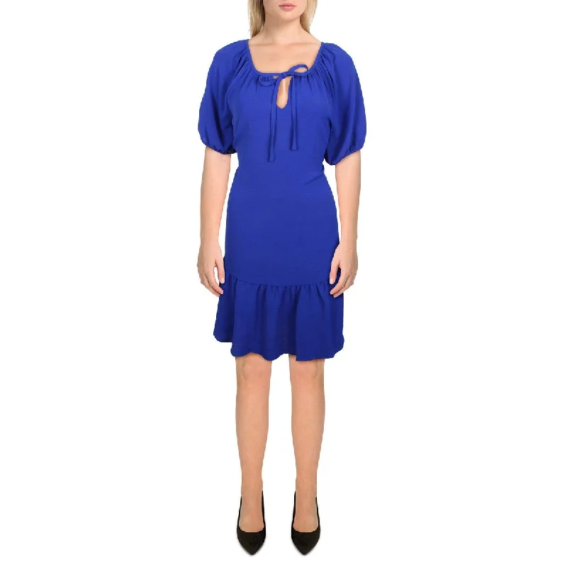 Womens Textured Knee-Length Shift Dress Tunics Bestseller popular