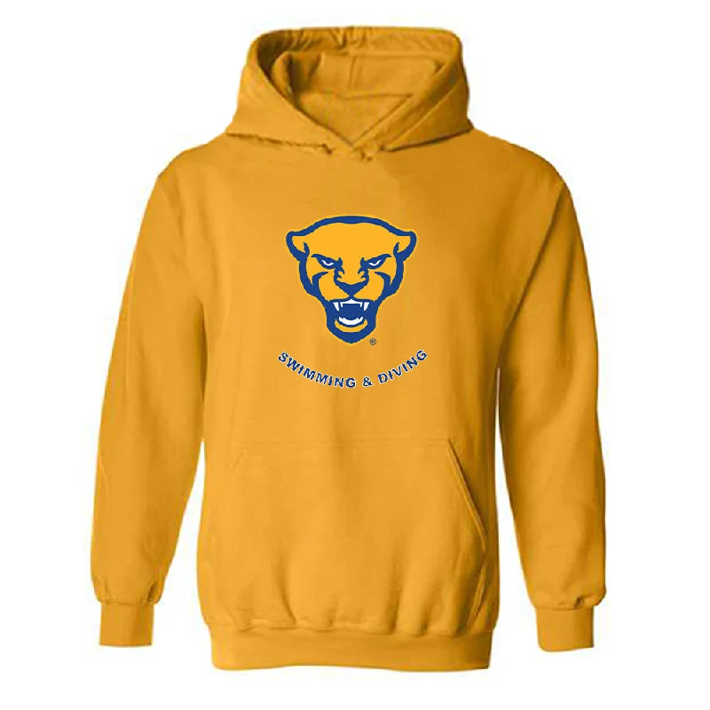 Pittsburgh - NCAA Women's Swimming & Diving : Sofija Tijunelis - Classic Shersey Hooded Sweatshirt Hoodie with Pocket Utility Practical Pittsburgh - NCAA Women's Swimming & Diving : Sofija Tijunelis - Classic Shersey Hooded Sweatshirt Hoodie with Pocket Utility Practical