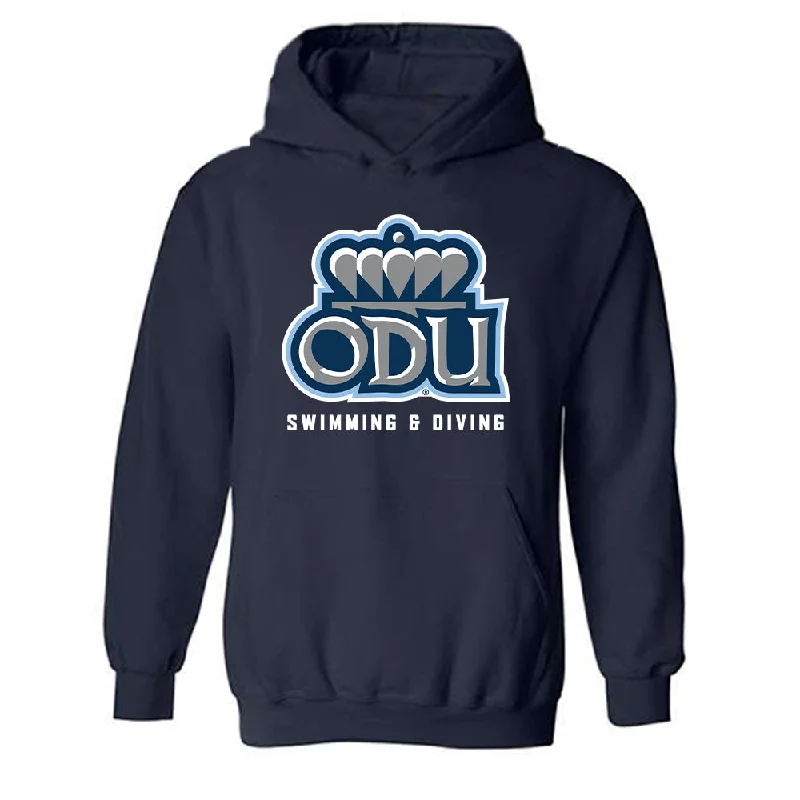 Old Dominion - NCAA Women's Swimming & Diving : Elissa Profaca - Classic Shersey Hooded Sweatshirt Hoodie with Tie-Dye Psychedelic Retro Old Dominion - NCAA Women's Swimming & Diving : Elissa Profaca - Classic Shersey Hooded Sweatshirt Hoodie with Tie-Dye Psychedelic Retro