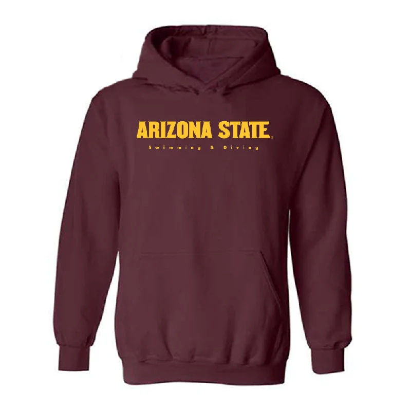 Arizona State - NCAA Women's Swimming & Diving : Ariel Beltran - Classic Shersey Hooded Sweatshirt Hoodie Dress Longline Feminine Arizona State - NCAA Women's Swimming & Diving : Ariel Beltran - Classic Shersey Hooded Sweatshirt Hoodie Dress Longline Feminine