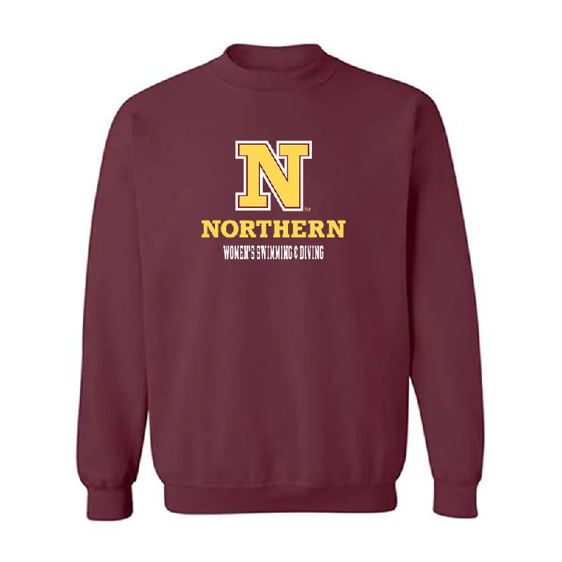 NSU - NCAA Women's Swimming & Diving : Sidney Masgras - Classic Shersey Crewneck Sweatshirt Hoodie with Pastel Soft Subtle NSU - NCAA Women's Swimming & Diving : Sidney Masgras - Classic Shersey Crewneck Sweatshirt Hoodie with Pastel Soft Subtle
