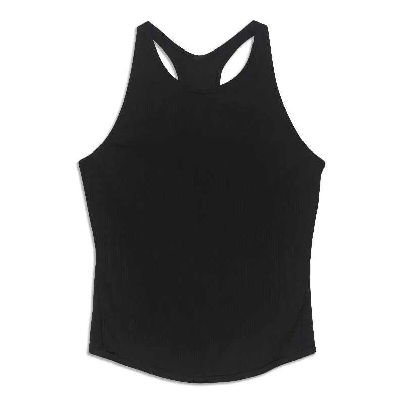 Base Pace Ribbed Tank Top - Resale peach tank top