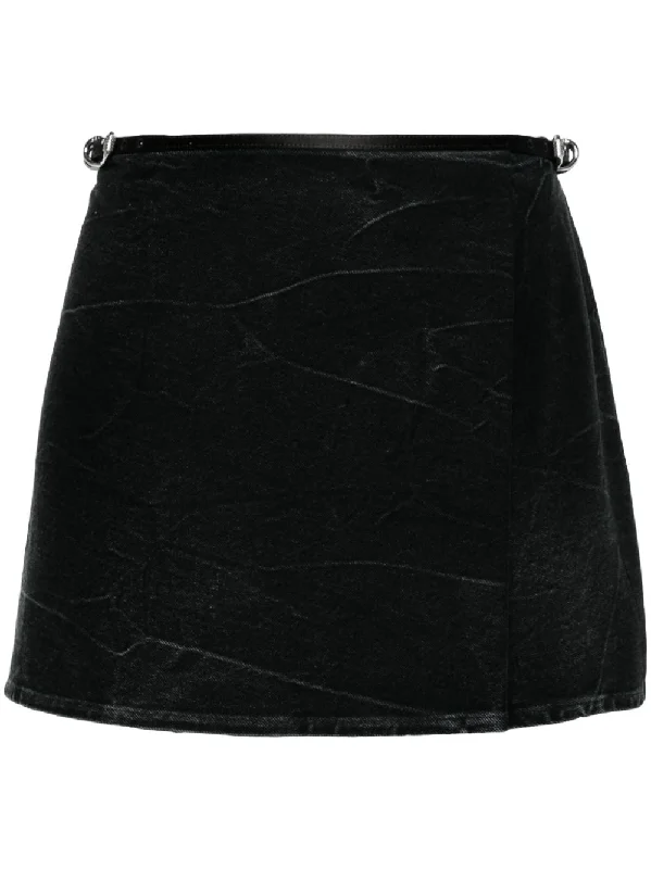 Givenchy Skirts Black denim skirt classic