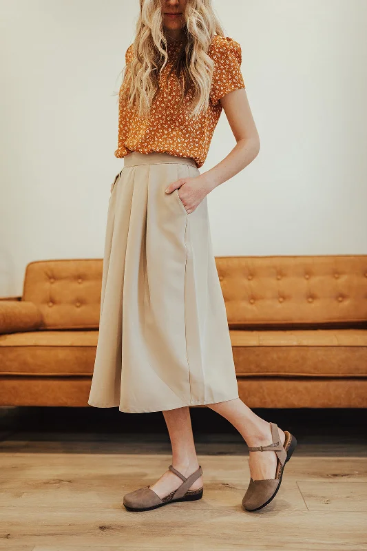 Shelby Skirt Taupe lace skirt romantic