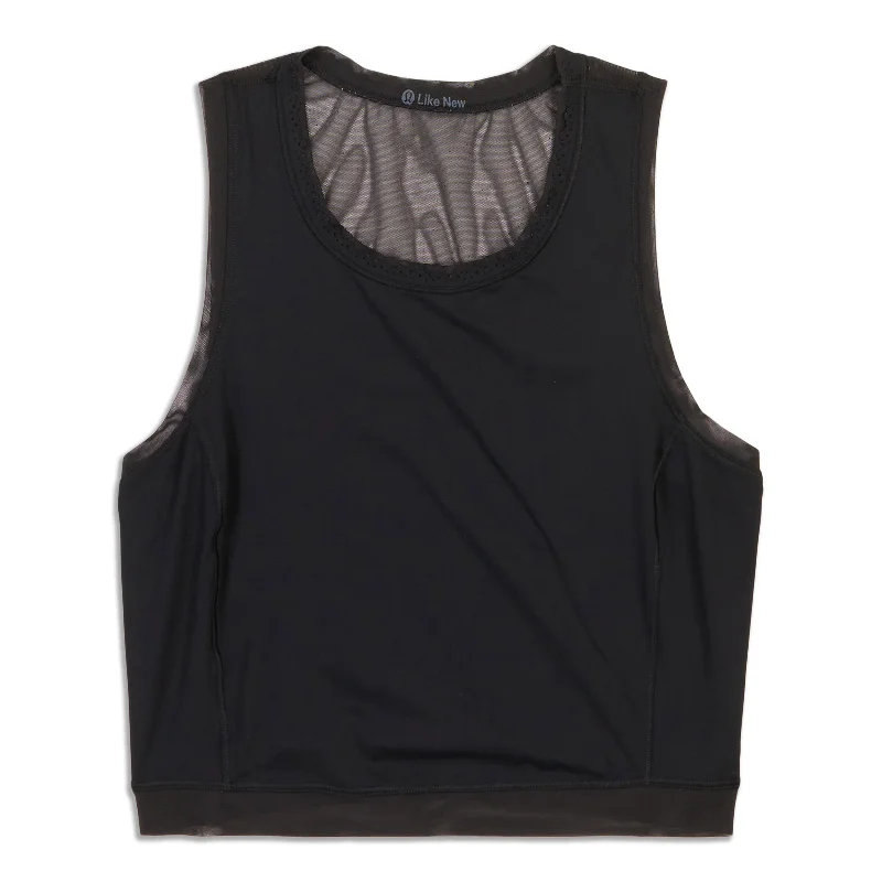 Mesh Tank Top - Resale chic tank top
