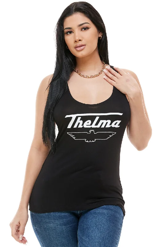 THELMA AND LOUISE, ~THELMA TANK TOP rhinestone tank top