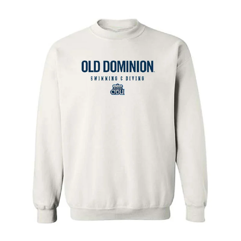 Old Dominion - NCAA Women's Swimming & Diving : Anna Eberle - Classic Shersey Crewneck Sweatshirt Hoodie with Tie-Dye Psychedelic Retro Old Dominion - NCAA Women's Swimming & Diving : Anna Eberle - Classic Shersey Crewneck Sweatshirt Hoodie with Tie-Dye Psychedelic Retro
