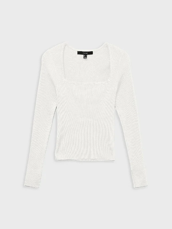 Γυναικεία μπλούζα πλεκτή VMAURA LS SQUARENECK PULLOVER 10329725 | 10329725 V-Neck Stylish Pullover Γυναικεία μπλούζα πλεκτή VMAURA LS SQUARENECK PULLOVER 10329725 | 10329725 V-Neck Stylish Pullover
