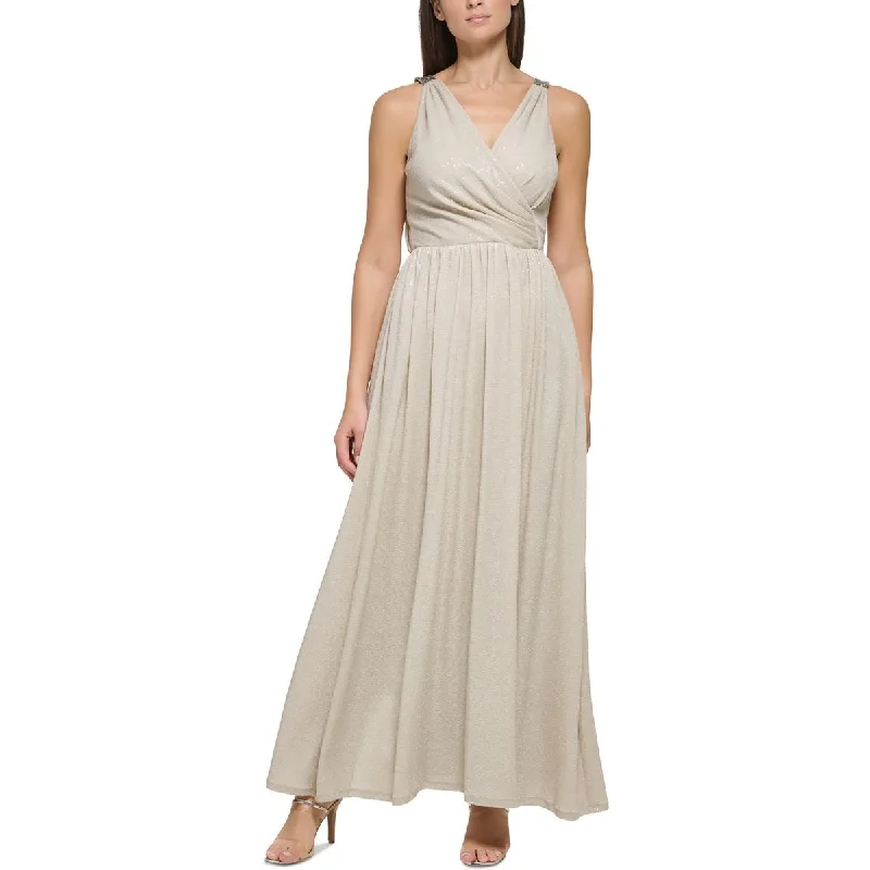 Womens Long Party Evening Dress Maxi Flowy Bohemian