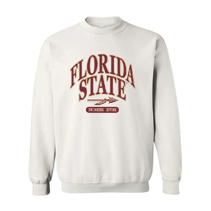 FSU - NCAA Women's Swimming & Diving : Arianna Ottavianelli - Classic Shersey Crewneck Sweatshirt Hoodie with Mock Neck Collared Structured FSU - NCAA Women's Swimming & Diving : Arianna Ottavianelli - Classic Shersey Crewneck Sweatshirt Hoodie with Mock Neck Collared Structured