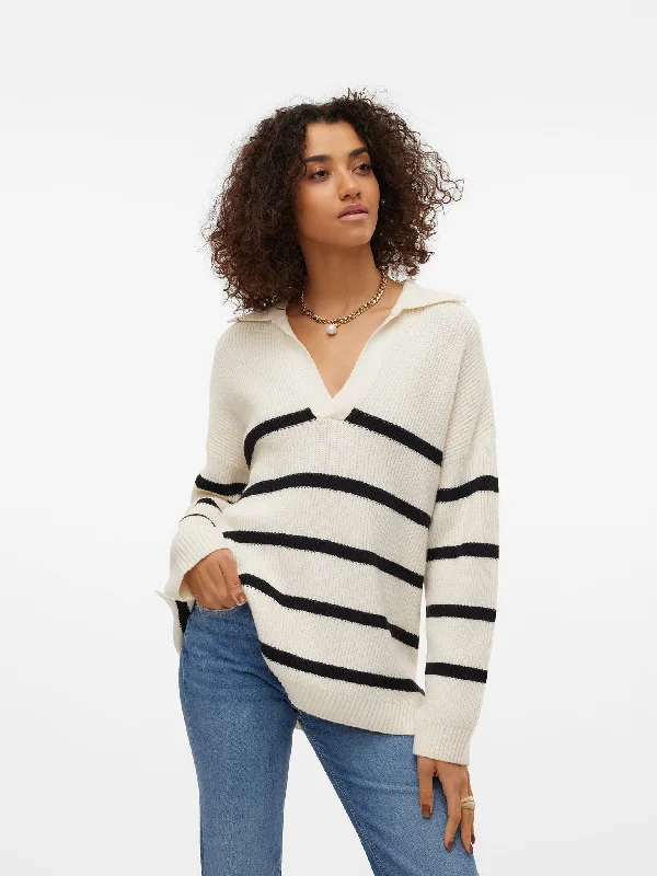 Γυναικεία μπλούζα πλεκτή VMLUNA LS V-NECK LONG PULLOVER GA 10310847 | 10310847 Three Quarter Sleeve Γυναικεία μπλούζα πλεκτή VMLUNA LS V-NECK LONG PULLOVER GA 10310847 | 10310847 Three Quarter Sleeve