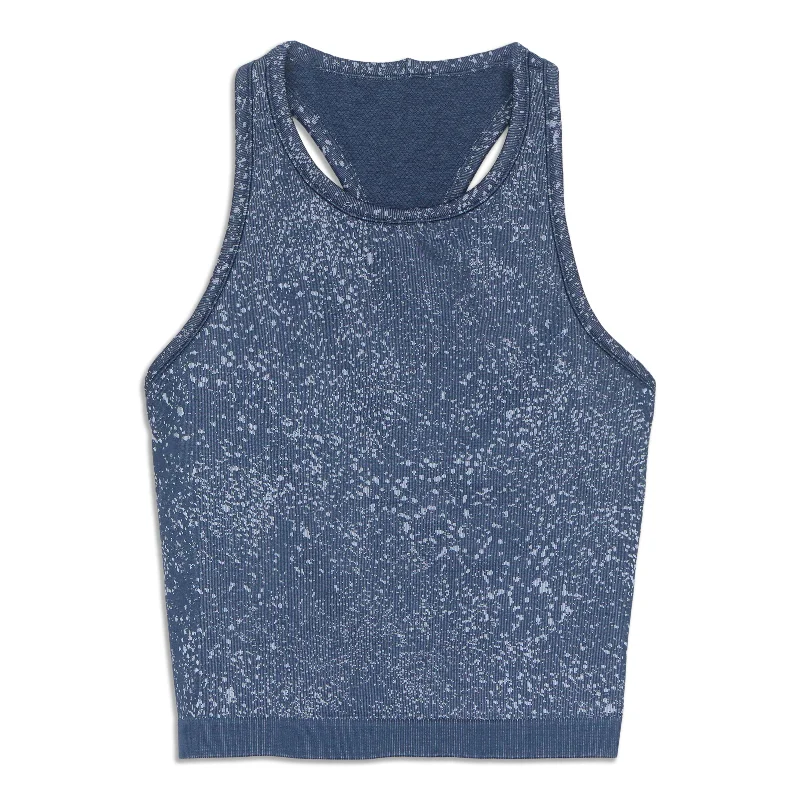 Ebb To Street Cropped Racerback Tank Top - Resale basic tank top