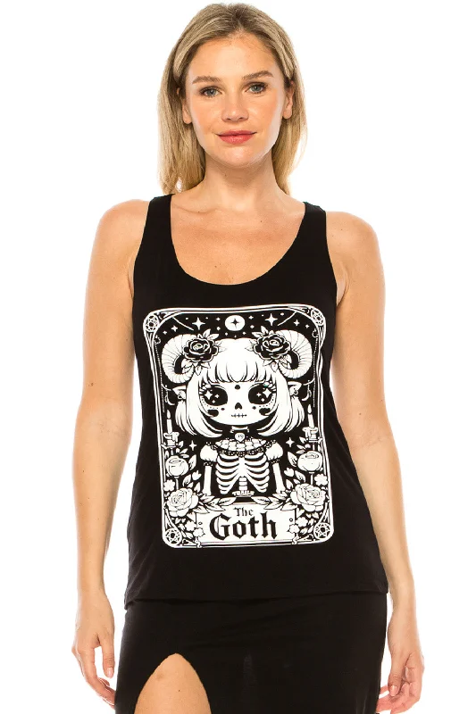 THE GOTH TANK TOP breathable tank top