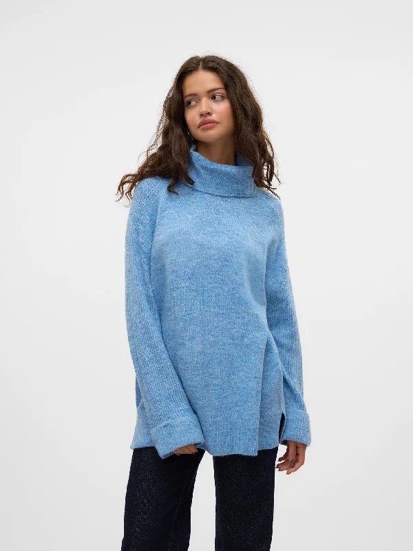 Γυναικεία μπλούζα πλεκτή VMJUPITER LS HIGHNECK PULLOVER BF 10309606 | 10309606 Tapered Sleeve Pullover Γυναικεία μπλούζα πλεκτή VMJUPITER LS HIGHNECK PULLOVER BF 10309606 | 10309606 Tapered Sleeve Pullover