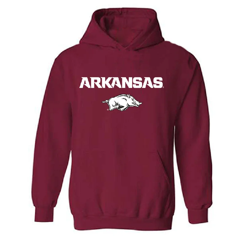 Arkansas - NCAA Women's Swimming & Diving : Holly Robinson - Classic Shersey Hooded Sweatshirt Hoodie with Zipper Versatile Modern