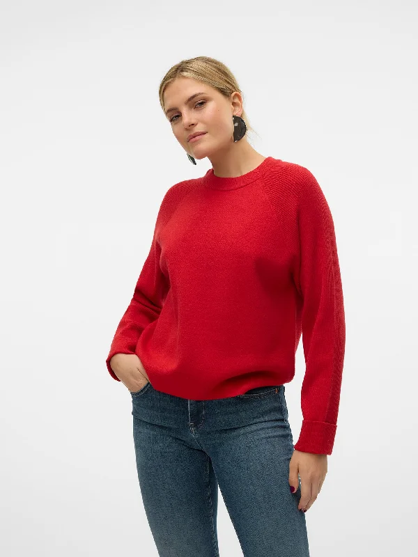 Γυναικεία μπλούζα πλεκτή VMGOLD MIX LS O-NECK PULLOVER 10315516 | 10315516 Kimono Neck Pullover Γυναικεία μπλούζα πλεκτή VMGOLD MIX LS O-NECK PULLOVER 10315516 | 10315516 Kimono Neck Pullover