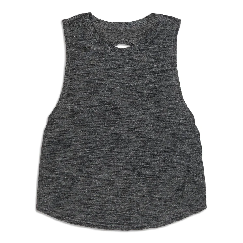 Fast As Light Muscle Tank Top - Resale stretchy tank top