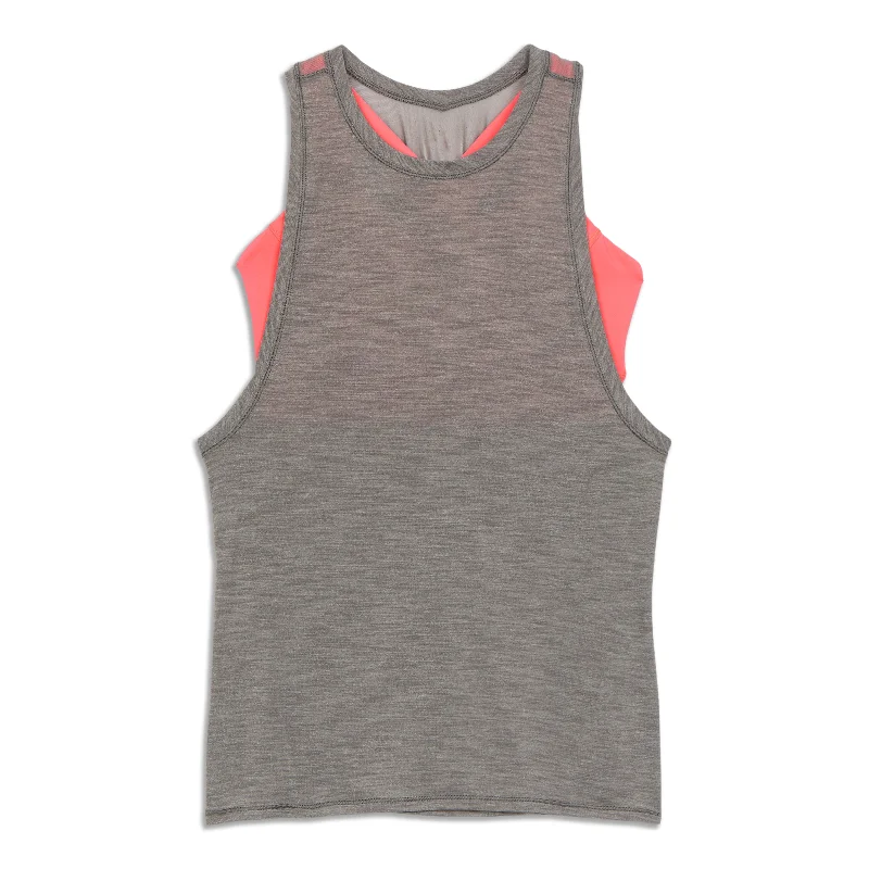 Work The Circuit Tank Top - Resale cropped tank top