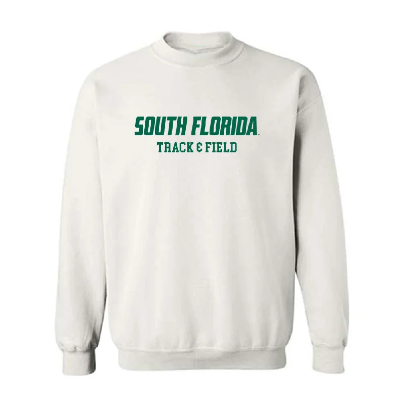 USF - NCAA Women's Track & Field : Tristen Evatt - Classic Fashion Shersey Crewneck Sweatshirt Hoodie with Rolled Sleeves Casual Relaxed