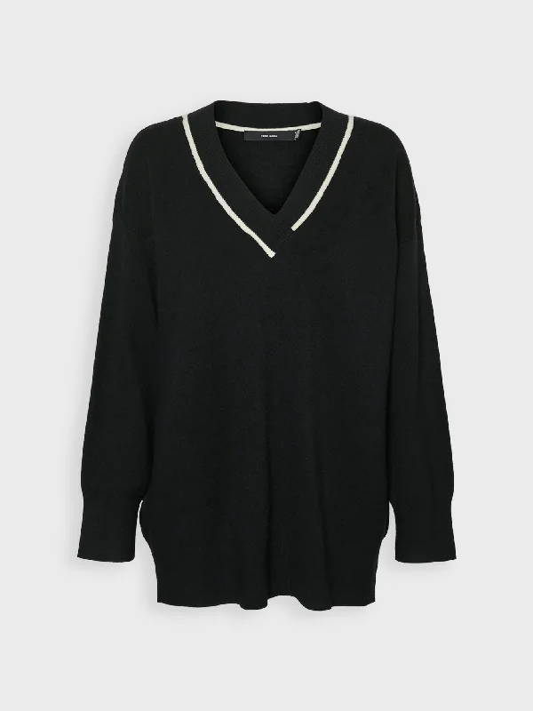 Γυναικεία μπλούζα πλεκτή VMSABA LS V-NECK LONG PULLOVER 10314227 | 10314227 Textured Knit Design Γυναικεία μπλούζα πλεκτή VMSABA LS V-NECK LONG PULLOVER 10314227 | 10314227 Textured Knit Design